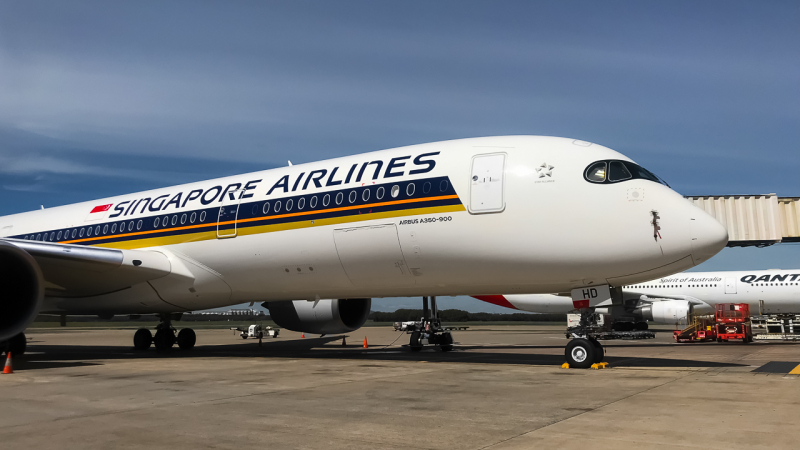 Photo of 9V-SHD - Singapore Airlines Airbus A350-900 at BNE on AeroXplorer Aviation Database