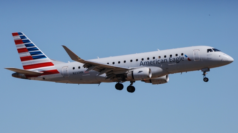 Photo of N233NN - American Eagle Embraer E175 at DFW on AeroXplorer Aviation Database