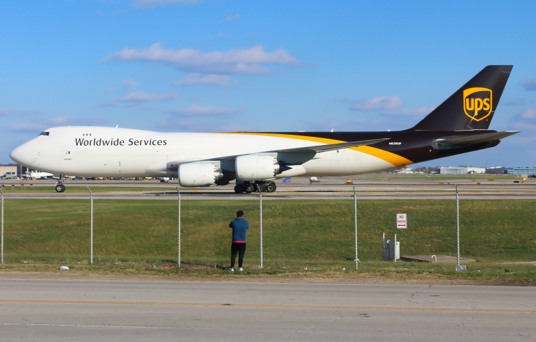 Photo of N628UP - United Parcel Service Boeing 747-8F at SDF on AeroXplorer Aviation Database