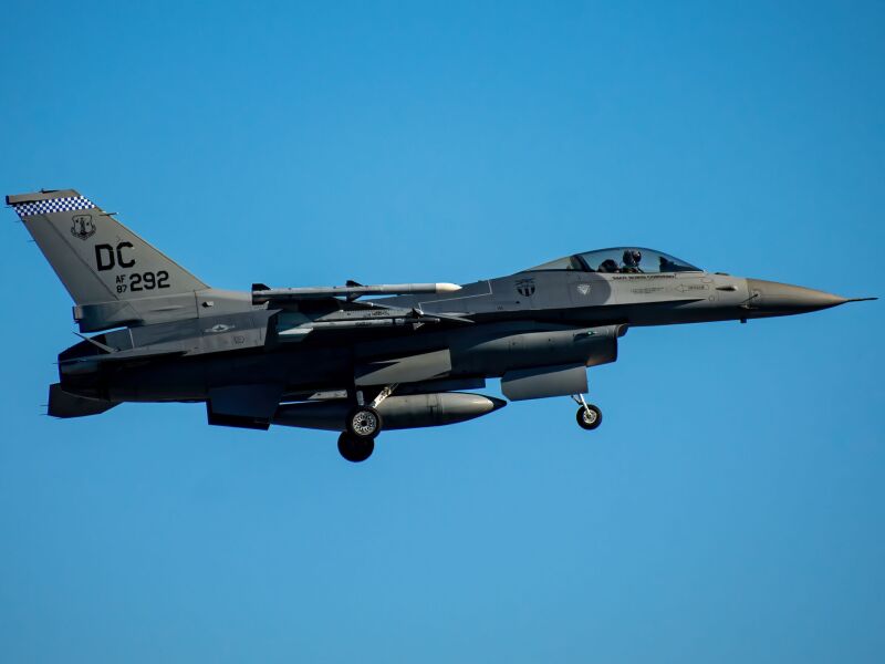 Photo of 87-0292 - USAF - United States Air Force General Dynamics F-16 at ADW on AeroXplorer Aviation Database