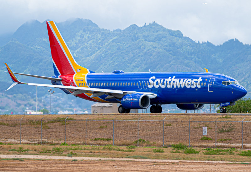 Photo of N8323C - Southwest Airlines Boeing 737-800 at HNL on AeroXplorer Aviation Database