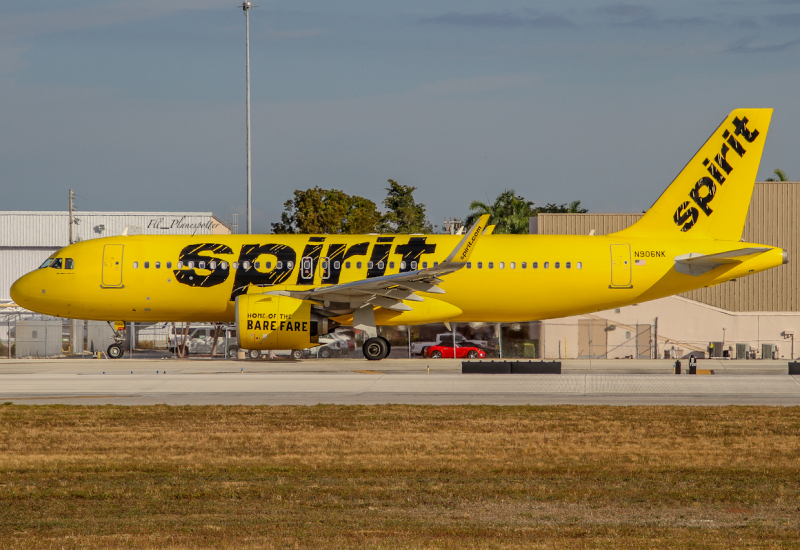 Photo of N906NK - Spirit Airlines Airbus A320NEO at FLL on AeroXplorer Aviation Database