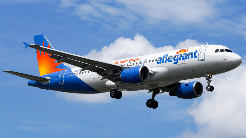 Photo of N222NV - Allegiant Air Airbus A320 at PIE on AeroXplorer Aviation Database