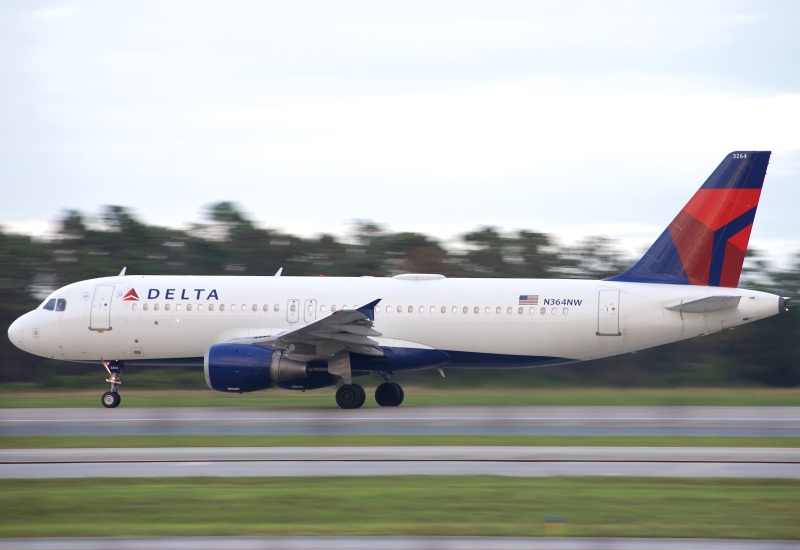 Photo of N364NW - Delta Airlines Airbus A320 at MCO on AeroXplorer Aviation Database