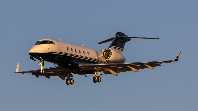 Photo of N848CS - PRIVATE Bombardier Challenger 300 at CMH on AeroXplorer Aviation Database