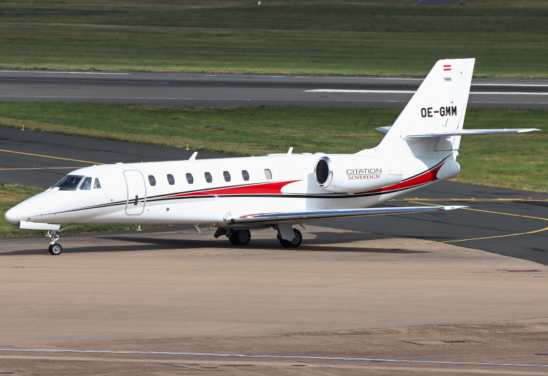 Photo of OE-GMM - PRIVATE Cessna 680 Citation Sovereign  at BHX on AeroXplorer Aviation Database