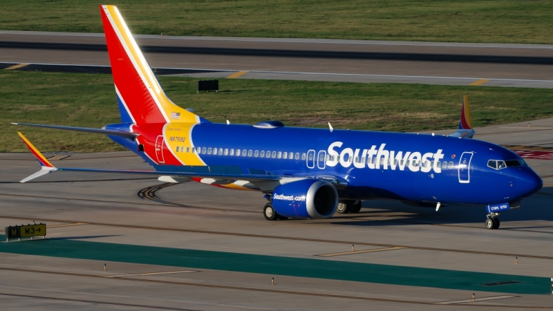 Photo of N8759Q - Southwest Airlines 737 MAX 8  at DAL on AeroXplorer Aviation Database