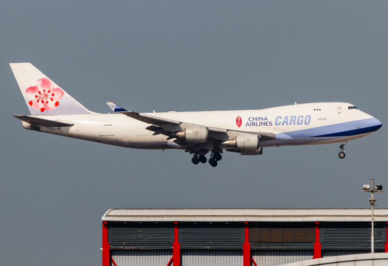 Photo of B-18706 - China Airlines Cargo Boeing 747-400F at HKG on AeroXplorer Aviation Database