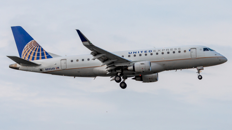 Photo of N89349 - United Express Embraer E175 at IAH on AeroXplorer Aviation Database