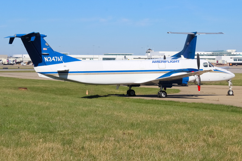 Photo of N347AF - Ameriflight Beechcraft 1900C at CVG on AeroXplorer Aviation Database