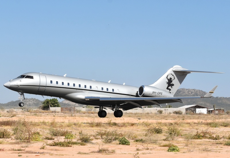 Photo of 9H-OPE - PRIVATE Bombardier Global Express at CSL on AeroXplorer Aviation Database