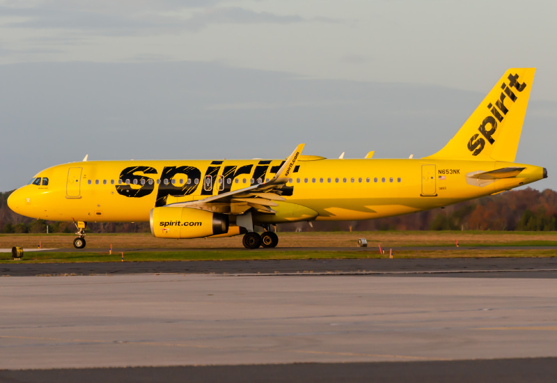 Photo of N653NK - Spirit Airlines Airbus A320 at ACY on AeroXplorer Aviation Database
