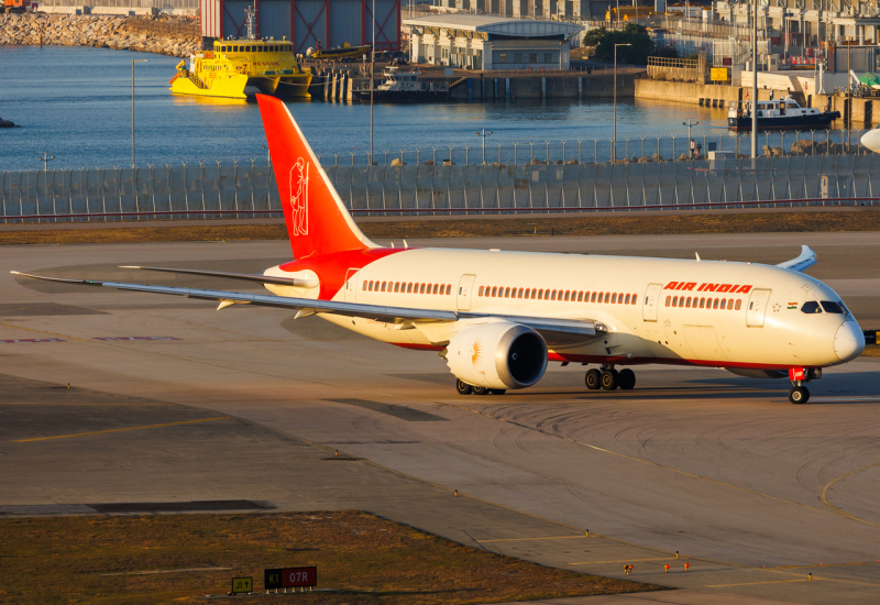 Photo of VT-ANP - Air India Boeing 787-8 at HKG on AeroXplorer Aviation Database