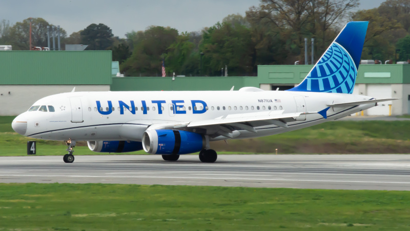 Photo of N871UA - United Airlines Airbus A319 at bwi on AeroXplorer Aviation Database