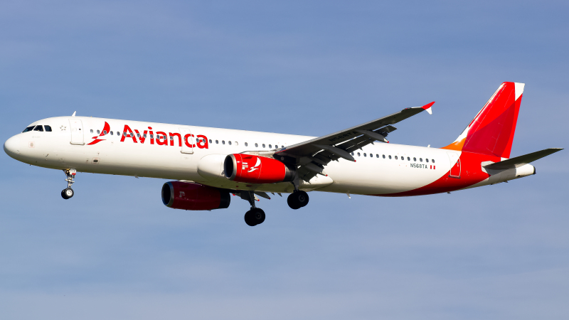 Photo of N568TA - Avianca Airbus A321-200 at LAX on AeroXplorer Aviation Database