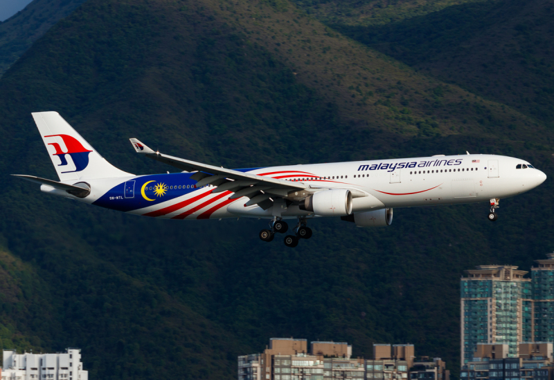 Photo of 9M-MTL - Malaysia Airlines Airbus A330-300 at HKG on AeroXplorer Aviation Database