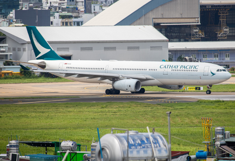 Photo of B-LAD - Cathay Pacific Airbus A330-300 at SGN on AeroXplorer Aviation Database