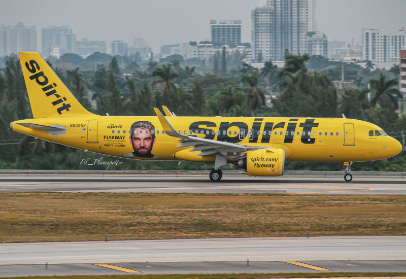 Photo of N932NK - Spirit Airlines Airbus A320NEO at FLL on AeroXplorer Aviation Database