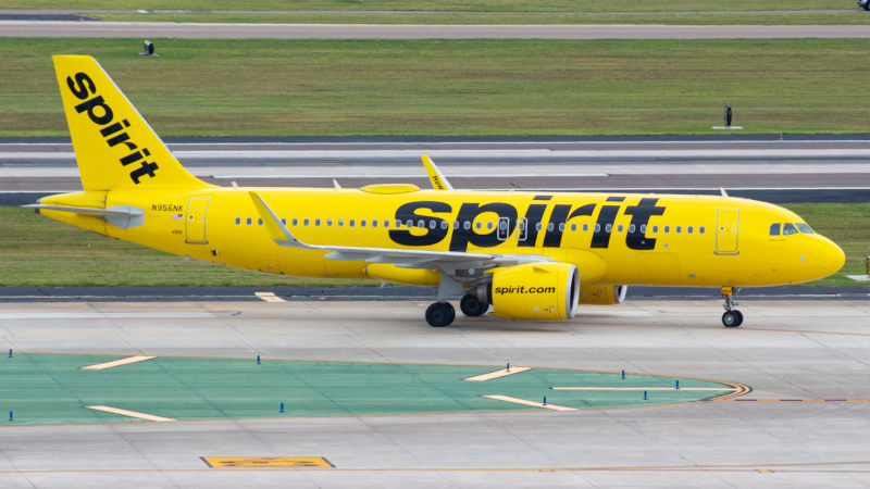 Photo of N956NK - Spirit Airlines Airbus A320NEO at TPA on AeroXplorer Aviation Database
