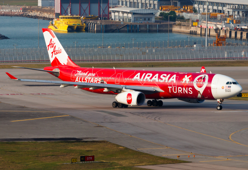 Photo of 9M-XXA - Air Asia X Airbus A330-300 at HKG on AeroXplorer Aviation Database