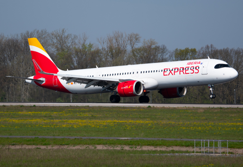 Photo of EC-NGP - Iberia Express Airbus A321NEO at BER on AeroXplorer Aviation Database