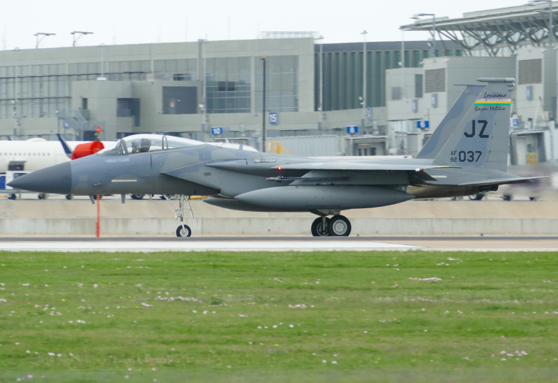 Photo of 82-0037 - USN - United States Navy McDonnell Douglas F-15 Eagle at AUS on AeroXplorer Aviation Database