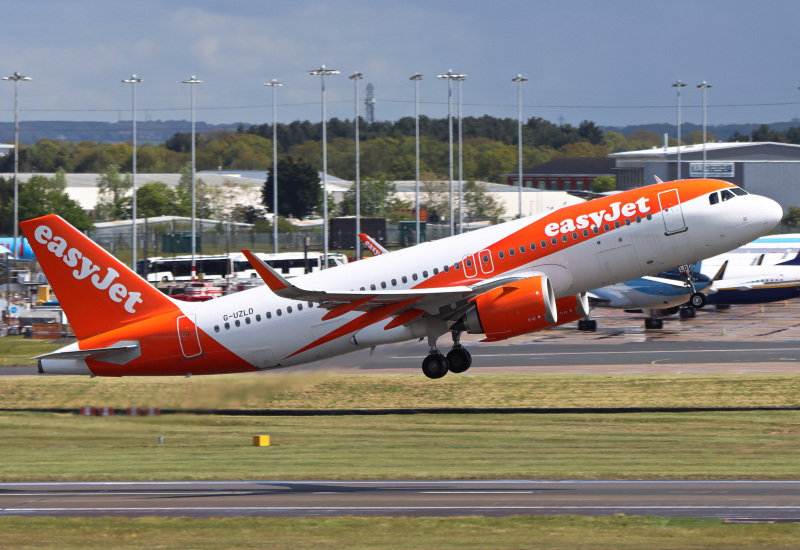 Photo of G-UZLD - EasyJet Airbus A320NEO at BHX on AeroXplorer Aviation Database