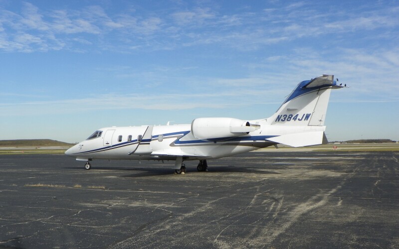 Photo of N384JW - PRIVATE Learjet 60 at CVG on AeroXplorer Aviation Database