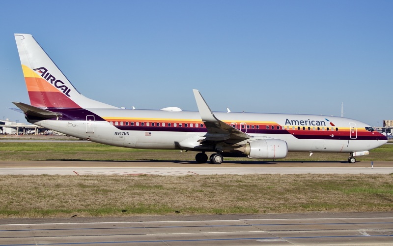 Photo of N917NN - American Airlines Boeing 737-800 at DFW on AeroXplorer Aviation Database