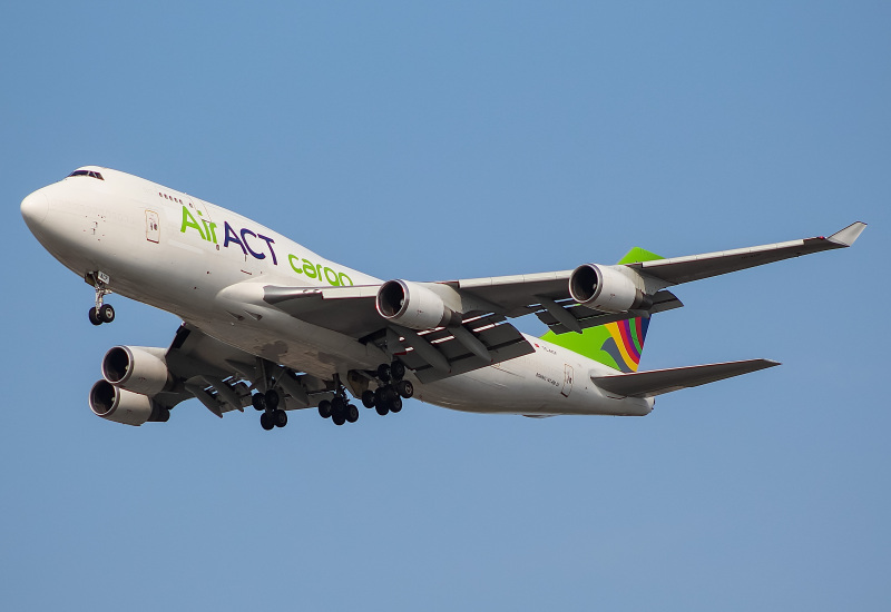 Photo of TC-ACF - AIR ACT cargo Boeing 747-400F at ORD on AeroXplorer Aviation Database