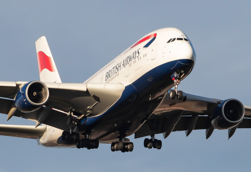 Photo of G-XLEI - British Airways Airbus A380-800 at IAD on AeroXplorer Aviation Database