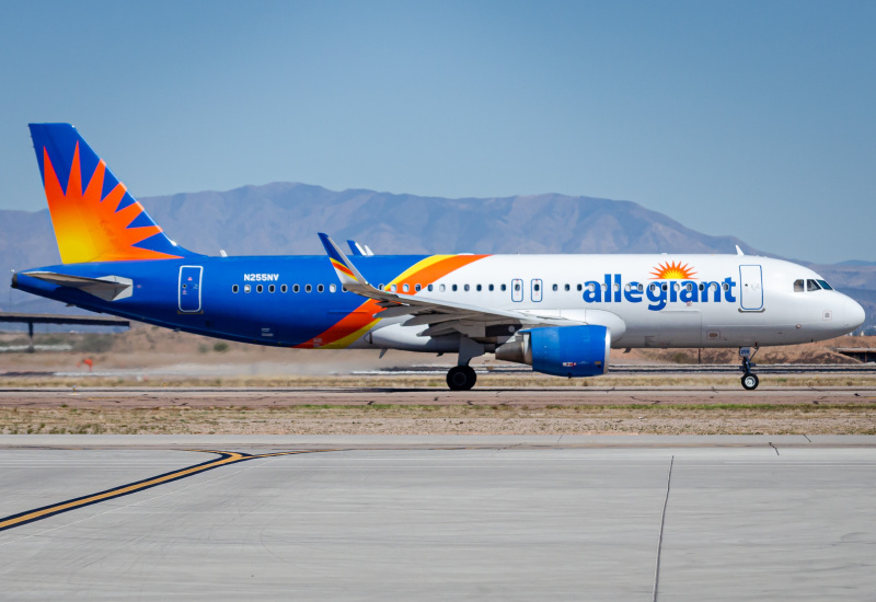 Photo of N255NV - Allegiant Air Airbus A320 at AZA on AeroXplorer Aviation Database