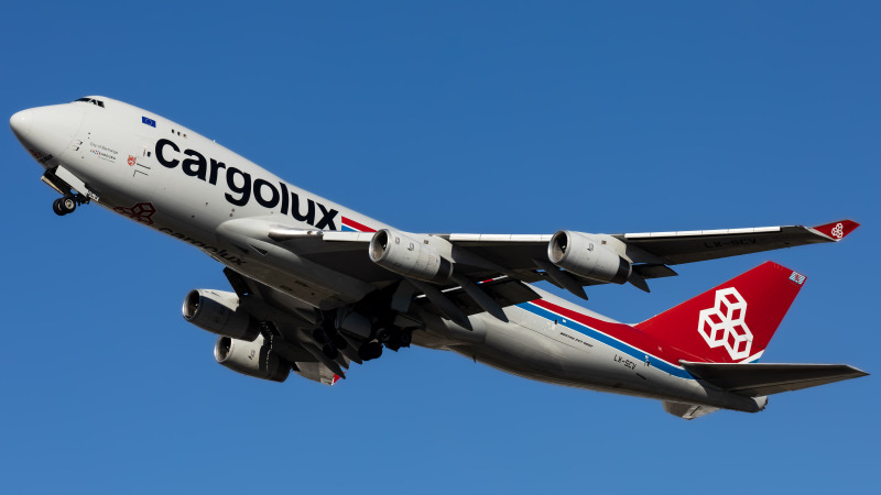 Photo of LX-SCV - CargoLux  Boeing 747-400F at FLL on AeroXplorer Aviation Database