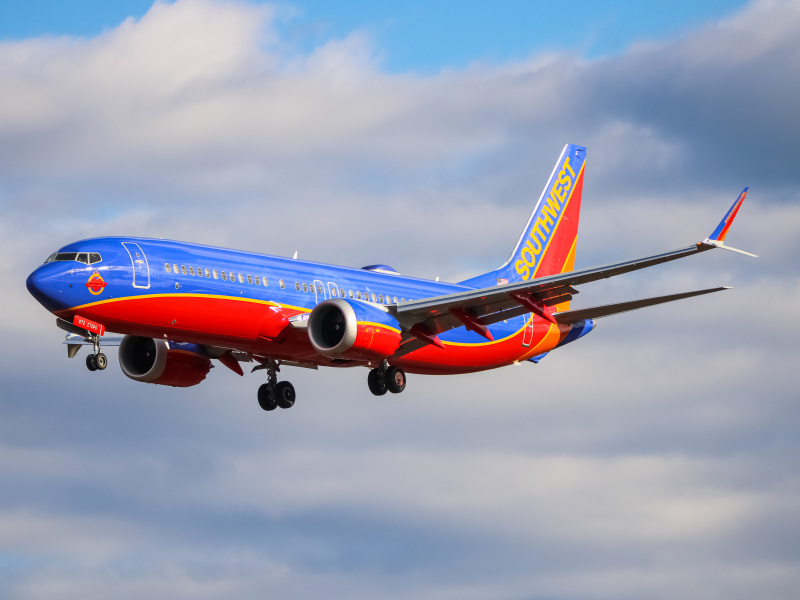 Photo of N872CB - Southwest Airlines Boeing 737 MAX 8 at BWI on AeroXplorer Aviation Database