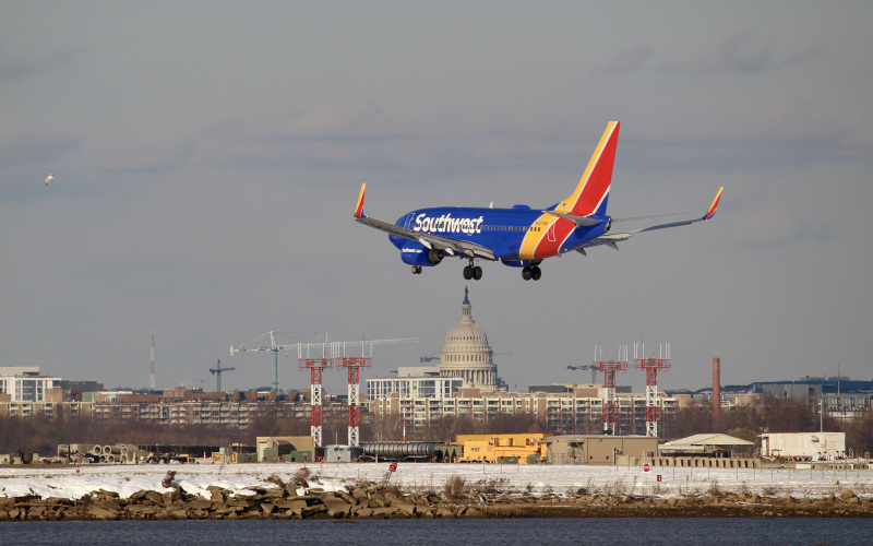 Photo of N227WN - Southwest Airlines Boeing 737-700 at DCA on AeroXplorer Aviation Database