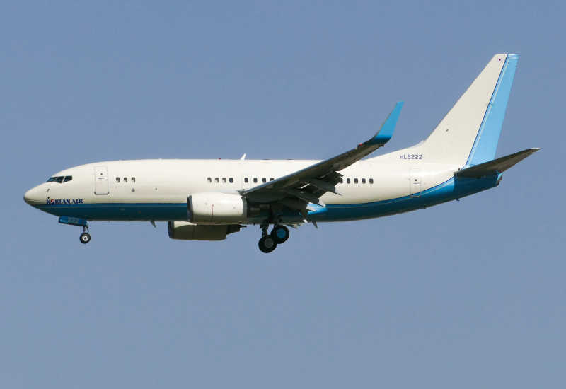 Photo of HL8222 - Korean Air Boeing 737-700BBJ at AUS on AeroXplorer Aviation Database