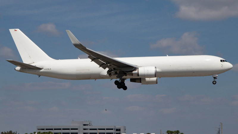 Photo of N420LA - MasAir Boeing 767-300F at MIA  on AeroXplorer Aviation Database