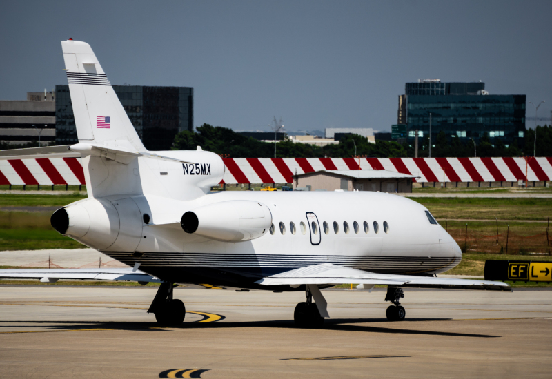 Photo of N25MX - PRIVATE Dassault Falcon 900EX at DFW on AeroXplorer Aviation Database