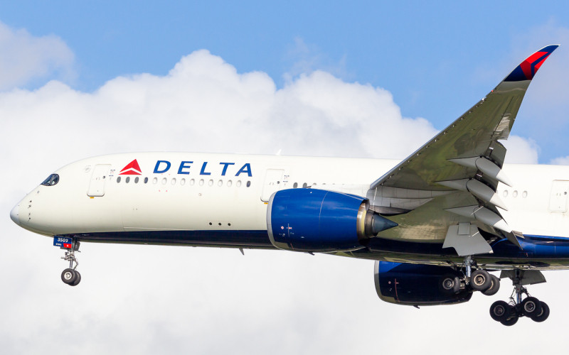 Photo of N509DN - Delta Airlines Airbus A350-900 at TPA on AeroXplorer Aviation Database