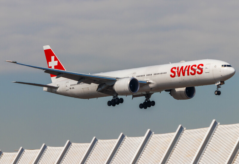 Photo of HB-JNL - Swiss International Air Lines Boeing 777-300ER at HKG on AeroXplorer Aviation Database