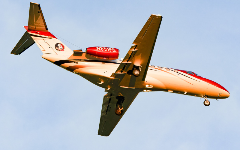 Photo of N851FS - PRIVATE Cessna 525A CitationJet 2 at MCO on AeroXplorer Aviation Database