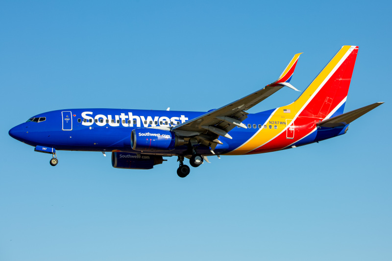 Photo of N287WN - Southwest Airlines Boeing 737-700 at BWI on AeroXplorer Aviation Database