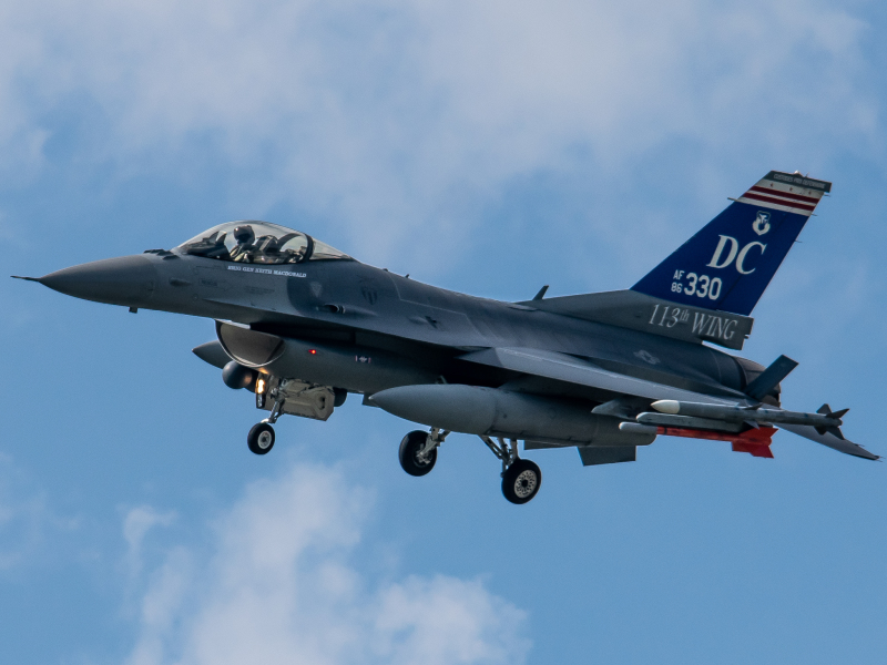 Photo of 86-0330 - USAF - United States Air Force General Dynamics F-16 at ADW on AeroXplorer Aviation Database