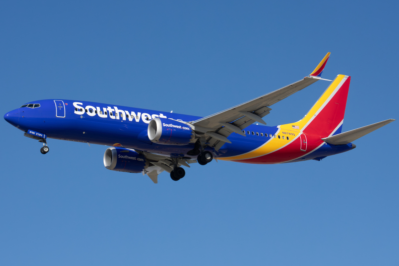 Photo of N8789Q - Southwest Airlines Boeing 737 MAX 8 at SJC on AeroXplorer Aviation Database