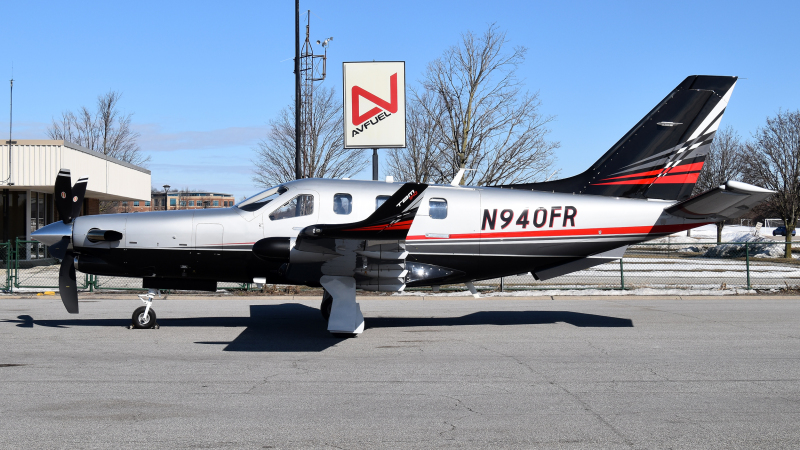 Photo of N940FR - PRIVATE Socata TBM-940 at ARB on AeroXplorer Aviation Database