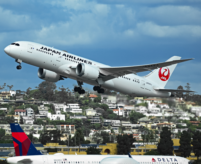 Photo of JA842J - Japan Airlines Boeing 787-8 at SAN on AeroXplorer Aviation Database