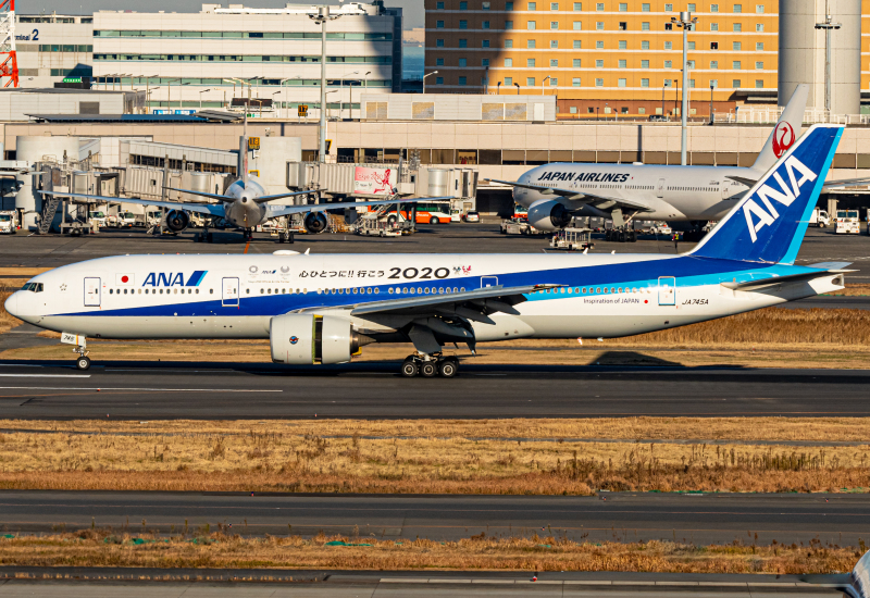 Photo of JA745A - All Nippon Airways Boeing 777-200ER at HND on AeroXplorer Aviation Database
