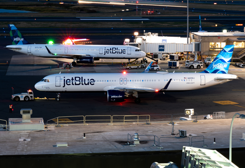 Photo of N4058J - JetBlue Airways Airbus A321NEO at BOS on AeroXplorer Aviation Database