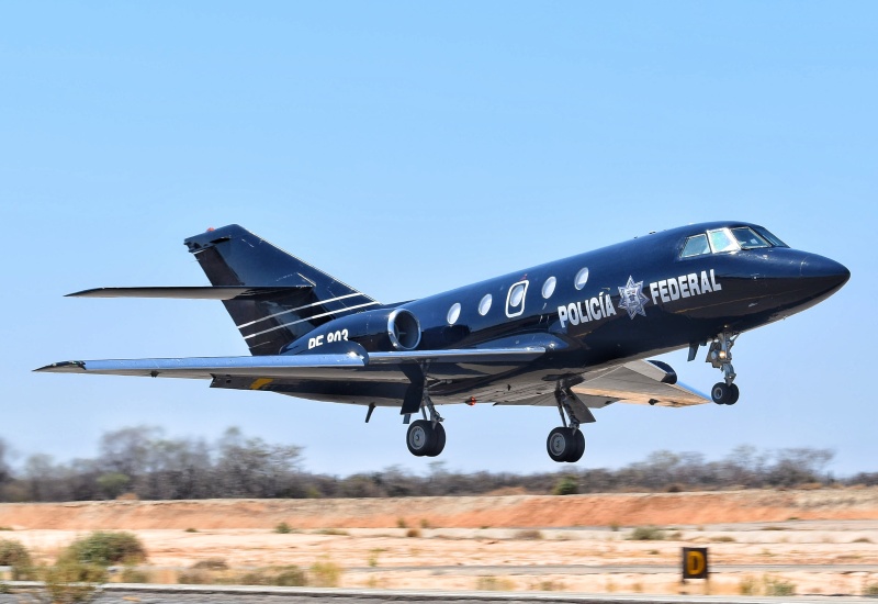 Photo of PF-803 - Mexican Federal Police  Dassault Falcon 20E at CSL on AeroXplorer Aviation Database