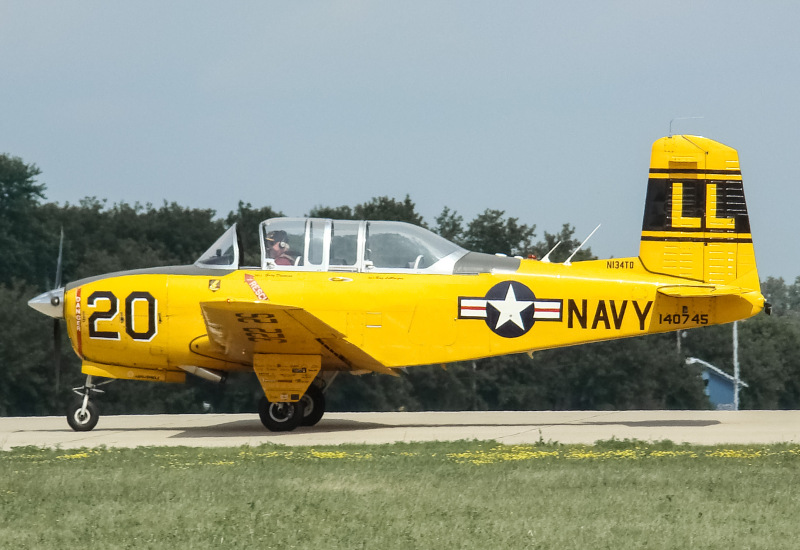 Photo of N134TD - PRIVATE Beechcraft T-34 Mentor  at OSH on AeroXplorer Aviation Database
